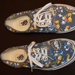 Vans and Disney "Young at Heart" Collection Angry Donald Duck Authentic Shoes